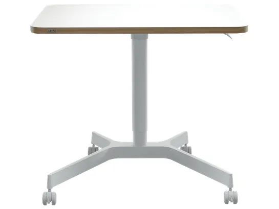Leitz Ergo hæve-sænke skrivebord med hjul 60x80 cm hvid