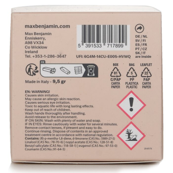 Max Benjamin Car Fragrance - French Linen Water
