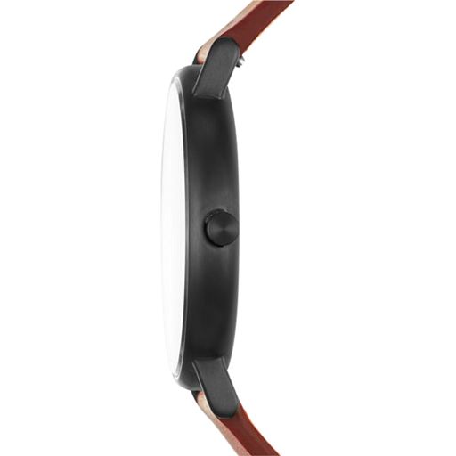 Skagen Signatur Herreur, Brun/Sort, 40 mm