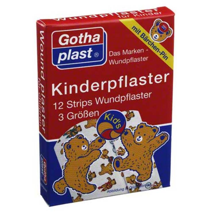 Gothaplast Kinderpflaster St, 12 St
