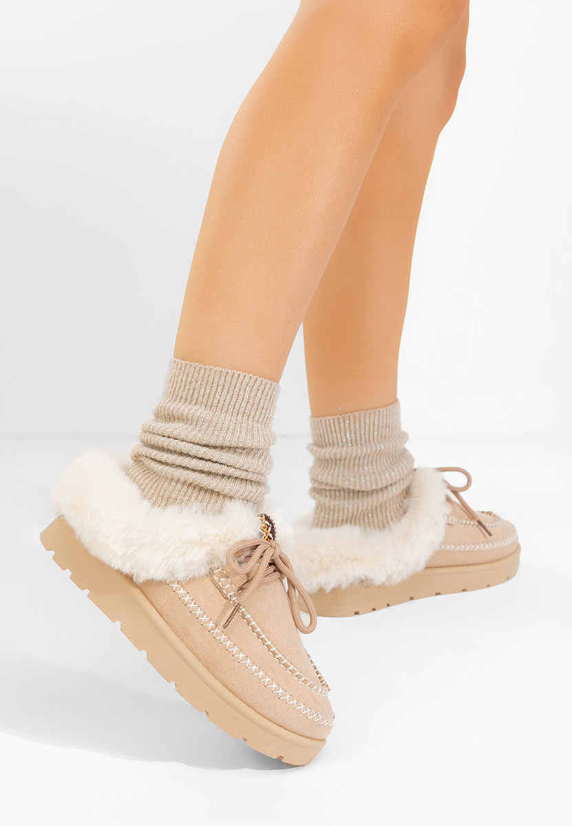 Sabots femme beige Leainia V2