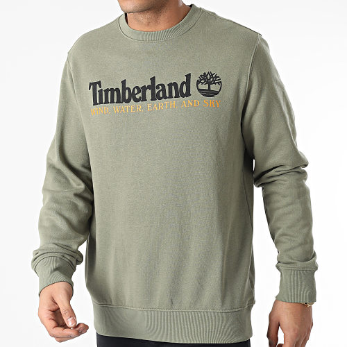 Sweat Crewneck WWES A27HC Vert Kaki