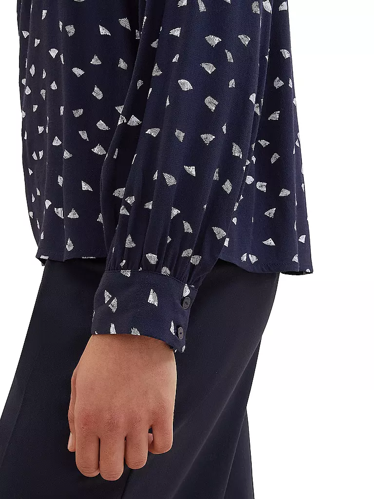 TOM TAILOR Blusenshirt  blau