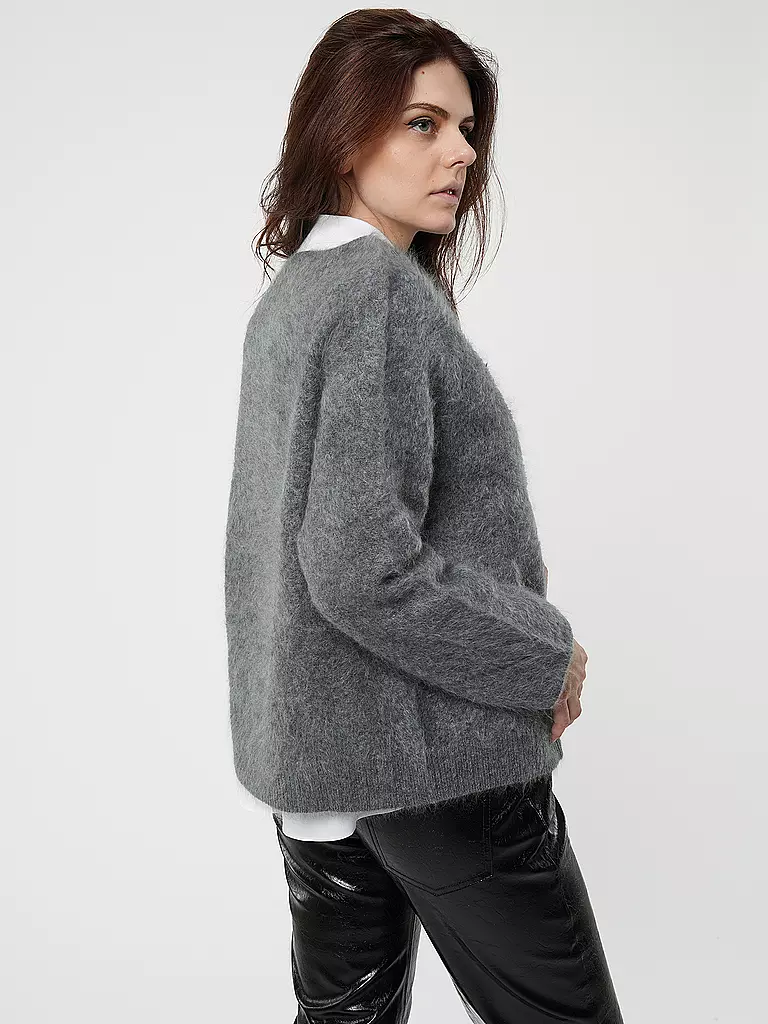 THE MERCER N.Y. Kaschmirpullover grau