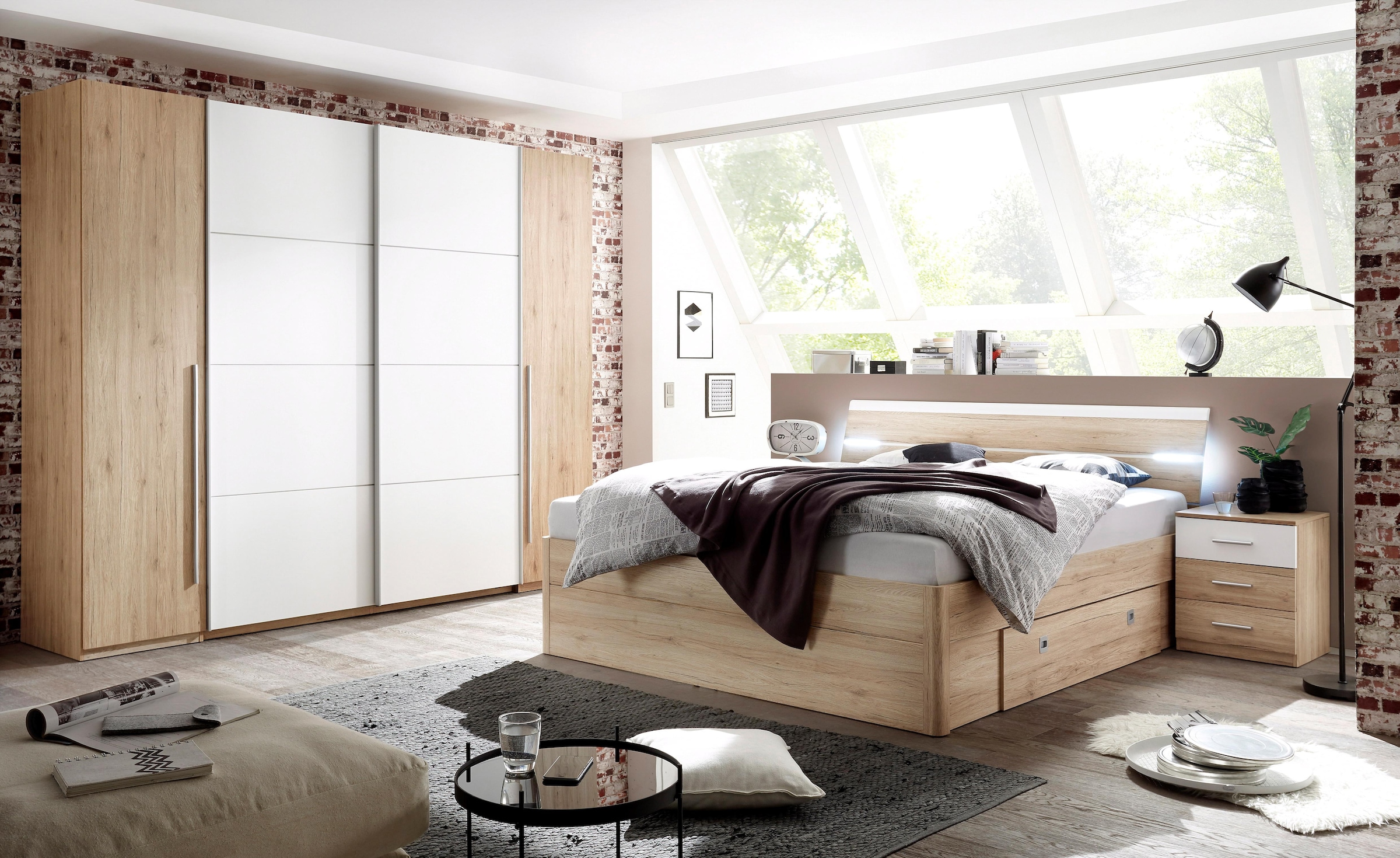 Schlafkontor Schwebetürenschrank »Match« mit Dreh- und Schwebetüren