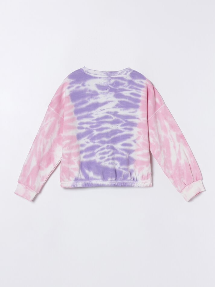 Moletom tie-dye - Lilás