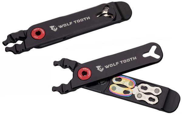 MASTER LINK Kombi-Verschlussgliedzange, 5 Funktionen  schwarz rot  5 Funktionen