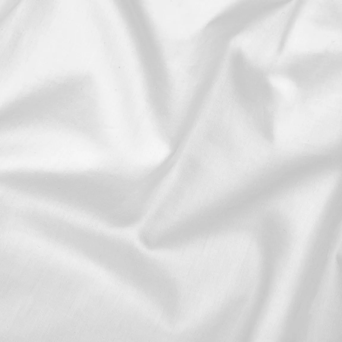 Drap housse satin de coton (140 x 190 cm) Lydia Blanc