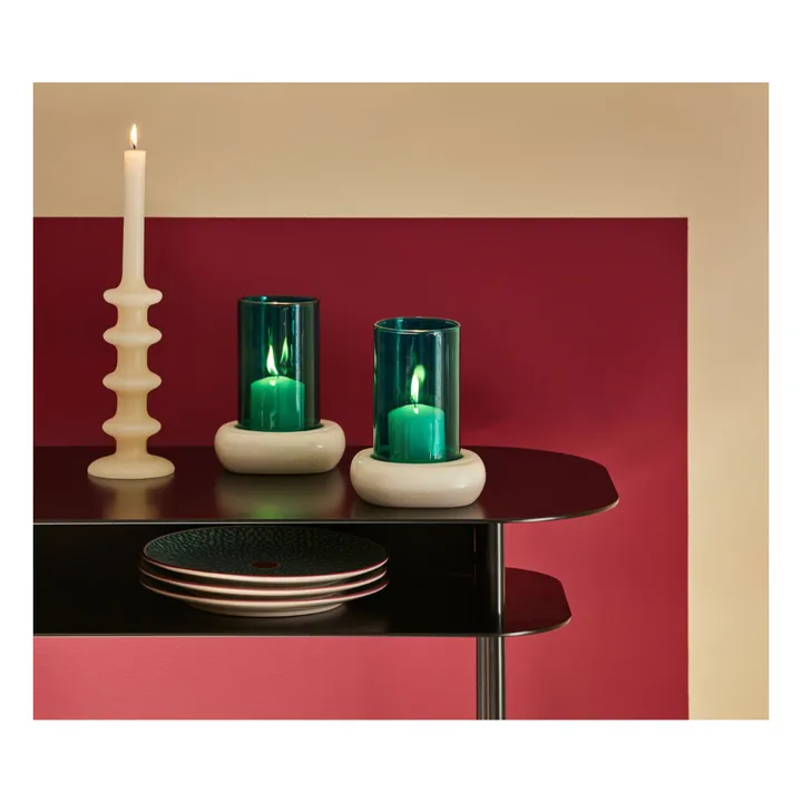 Maison Sarah Lavoine Photophore Gemini | Bleu turquoise