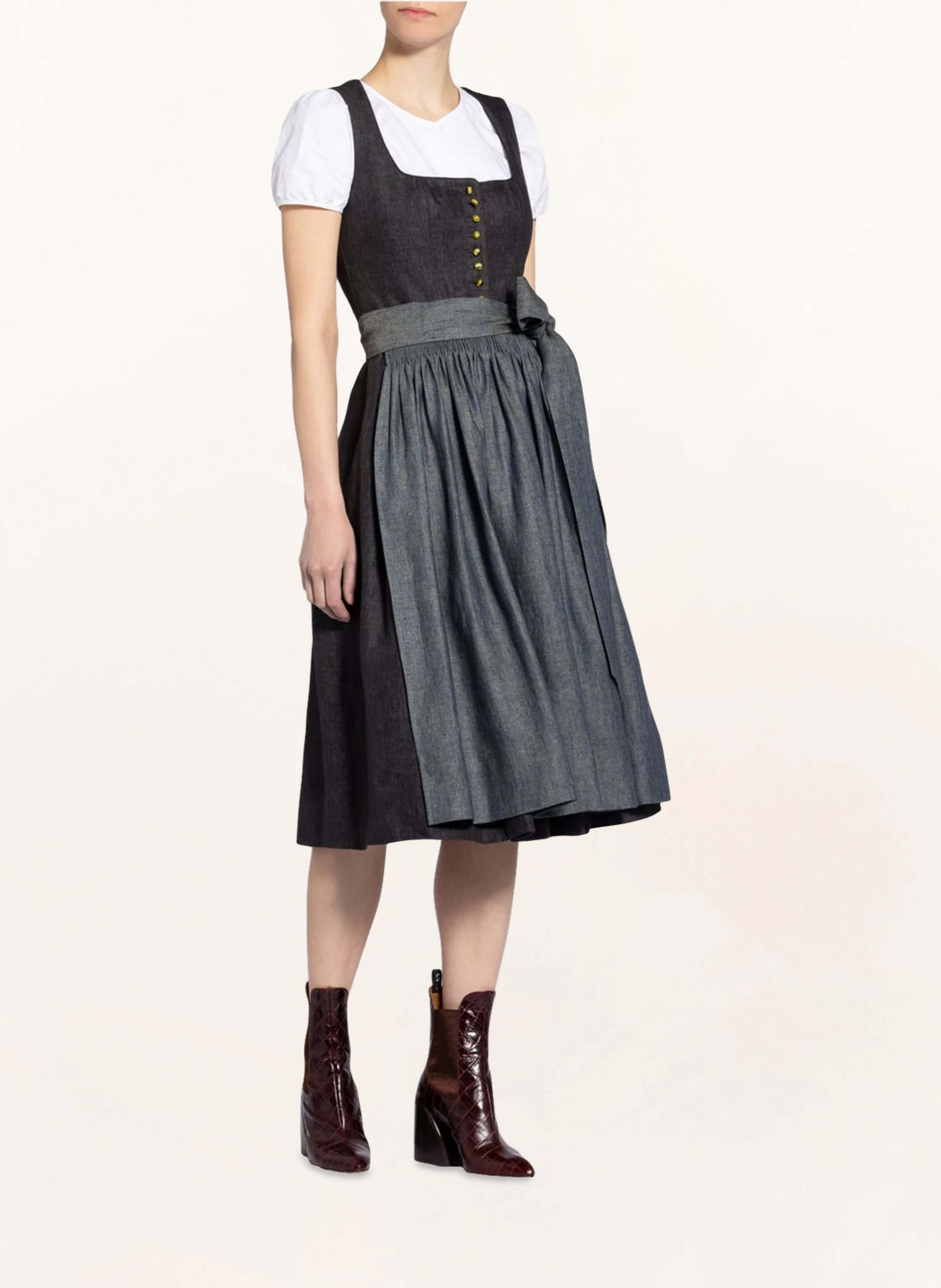 Gottseidank Dirndbluse ELLA mit Leinen