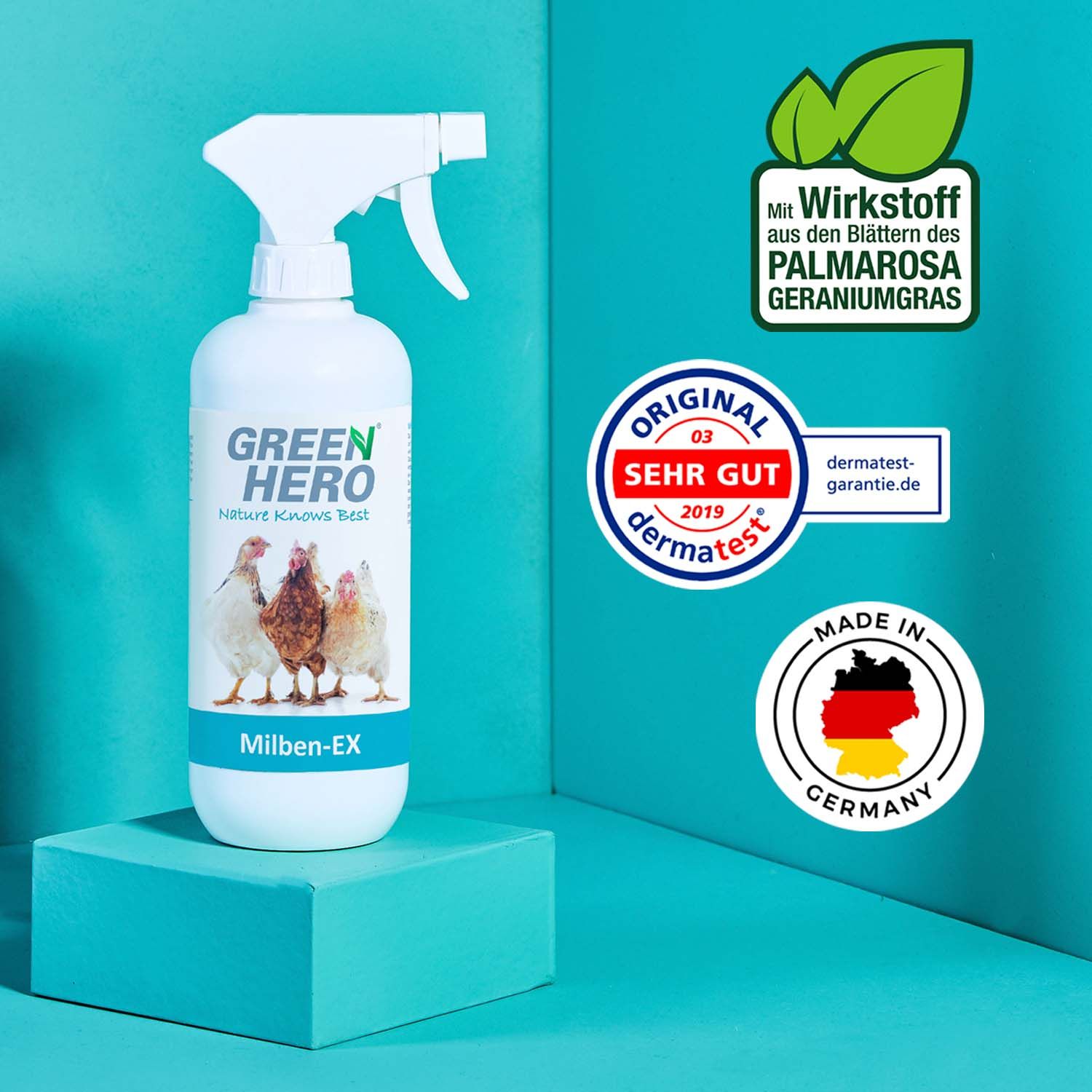 GreenHero  Milben-Ex für Hühner