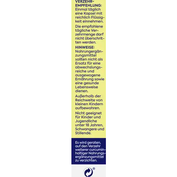 Weisses Curcuma Tabletten