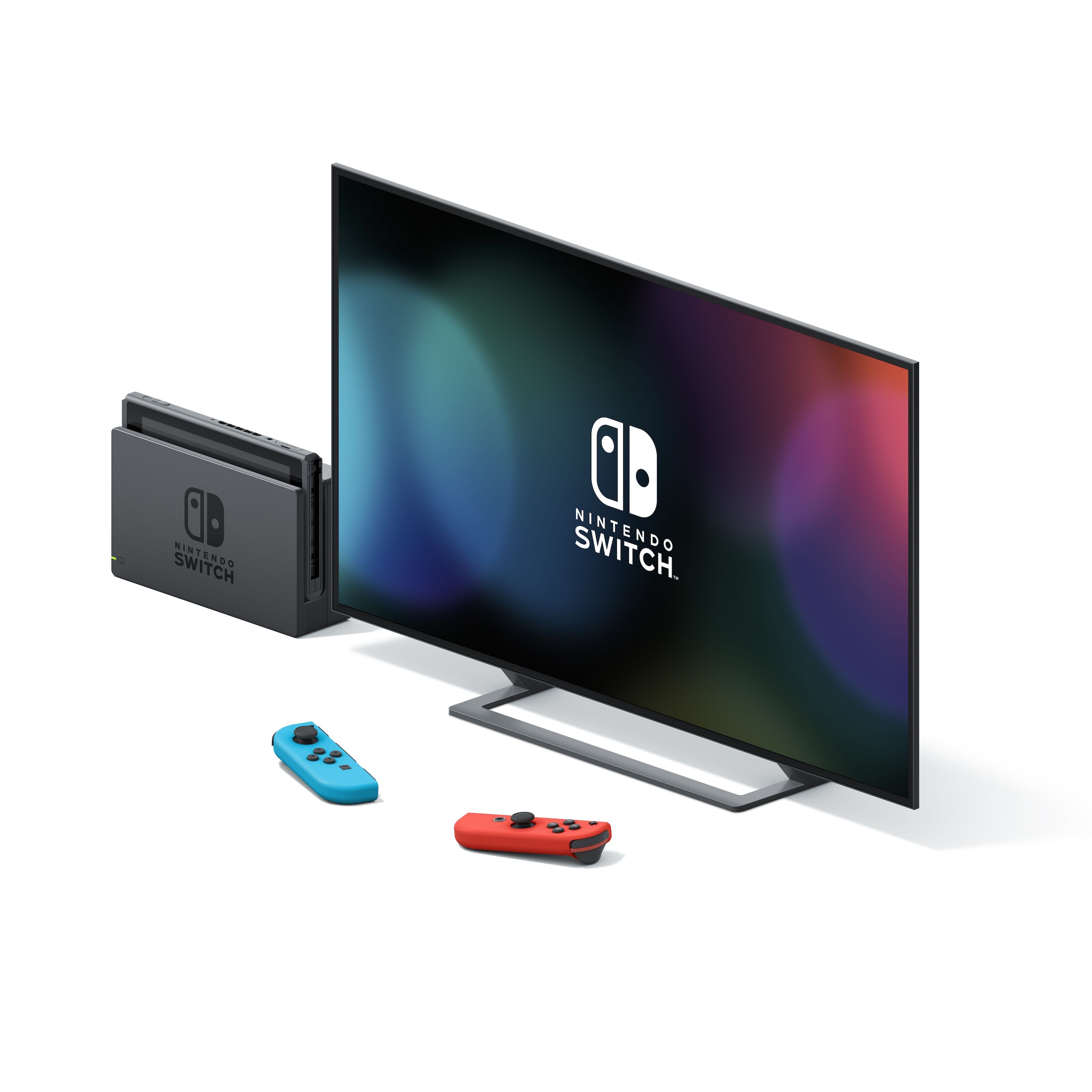 Nintendo Switch (2019) Spillkonsoll 6,2” Rød/Blå