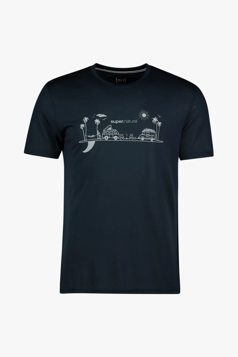 super.natural All On Board Merino Herren T-Shirt