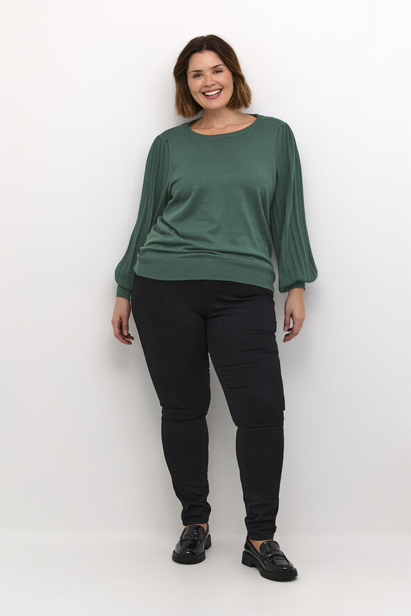 Kaffe Curve KCloni Knit Pullover Garden topiary