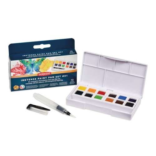 DERWENT INKTENSE Paint Pan Reise-Sets