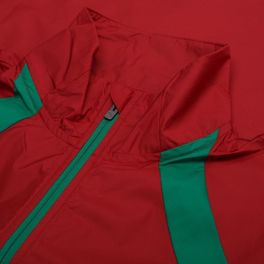 Maroc Veste Avant-Match Woven Anthem Africa Cup of Nations 2025 - Rouge/Vert