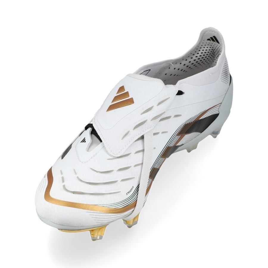 adidas Predator Elite Fold-over Tongue FG Teamgeist - Blanc/Noir/Doré ÉDITION LIMITÉE