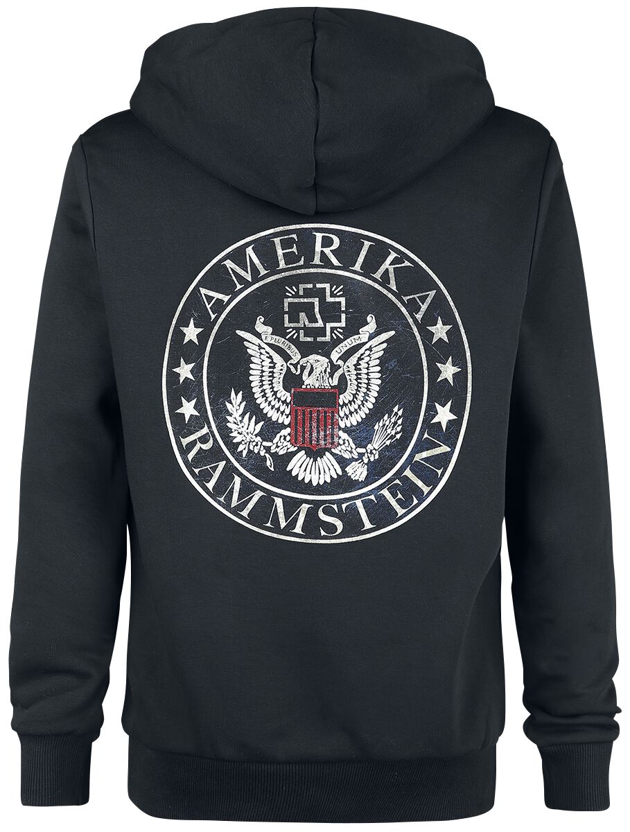 United States | Rammstein Sweat-shirt zippé à capuche