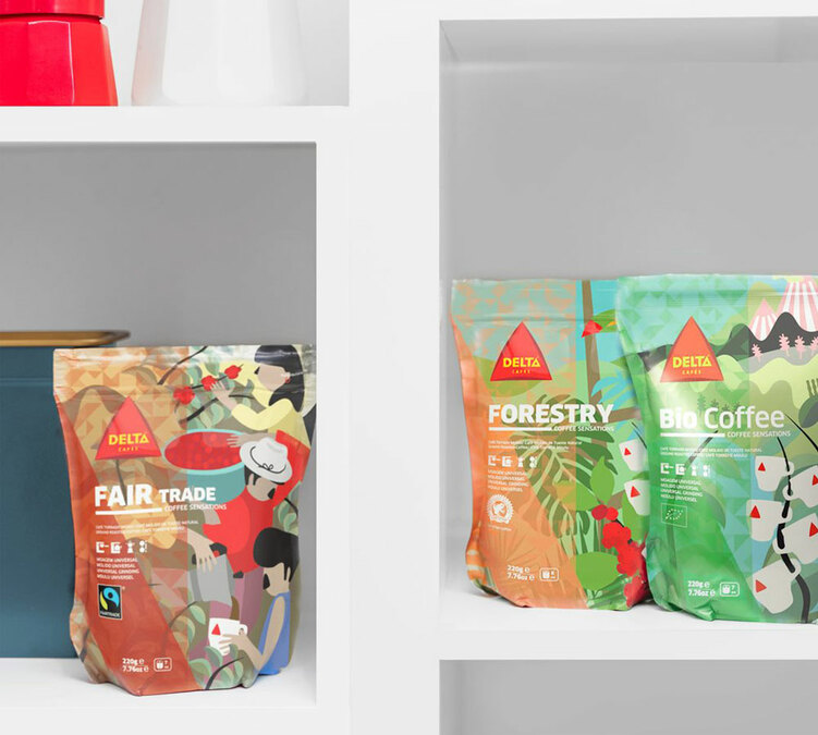 500 g Café en grain Fair trade - DELTA