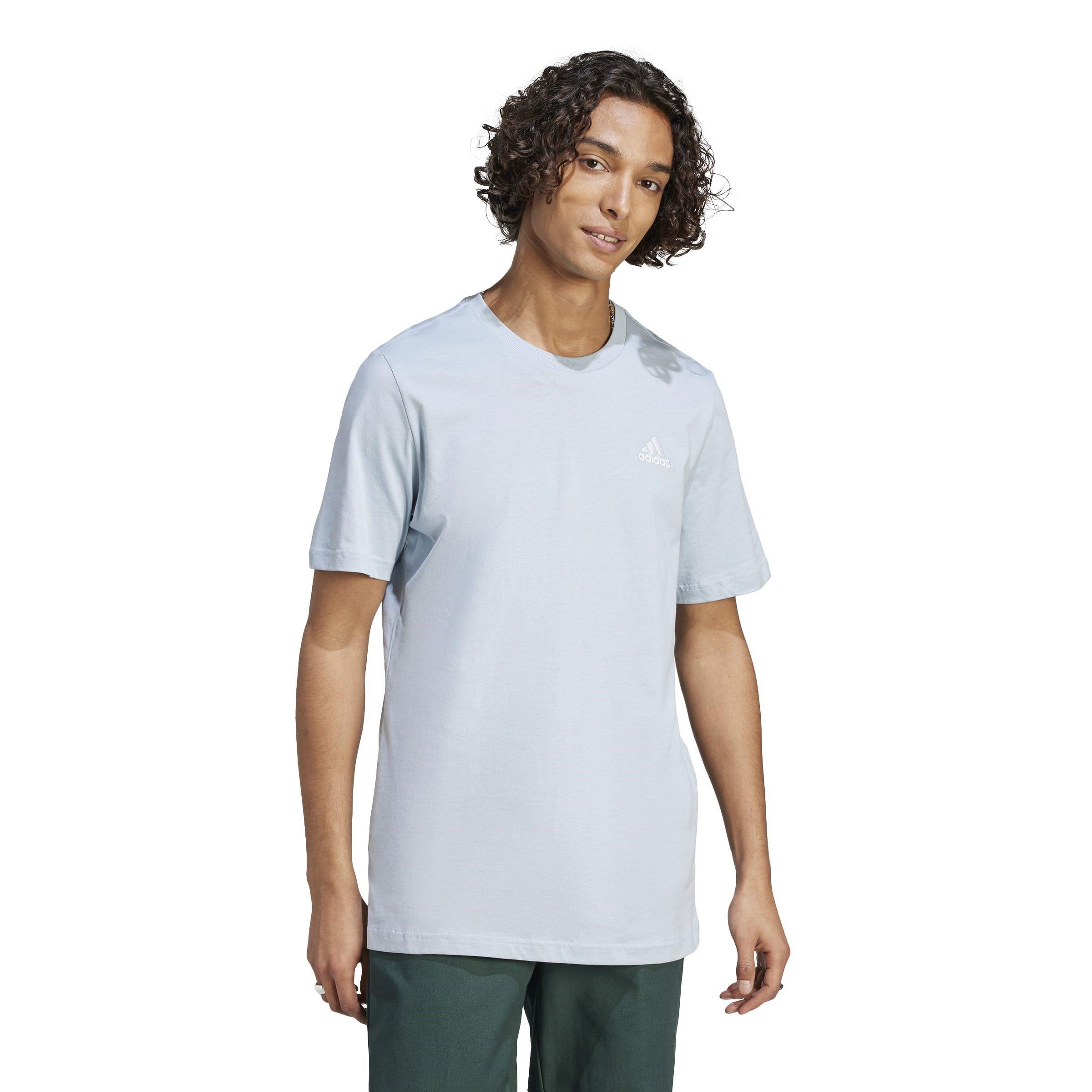 adidas Essentials Single Jersey Logo T-Shirt Mens