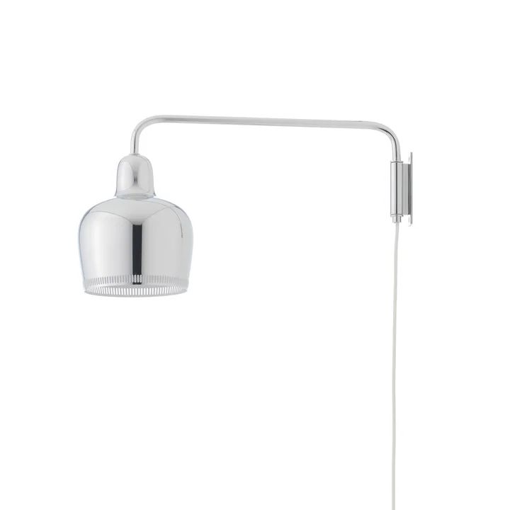 Artek - A330S Golden Bell Wandleuchte, Chrom