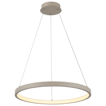 KARWEI hanglamp June 3-step dim beige 25W Ø57,5cm