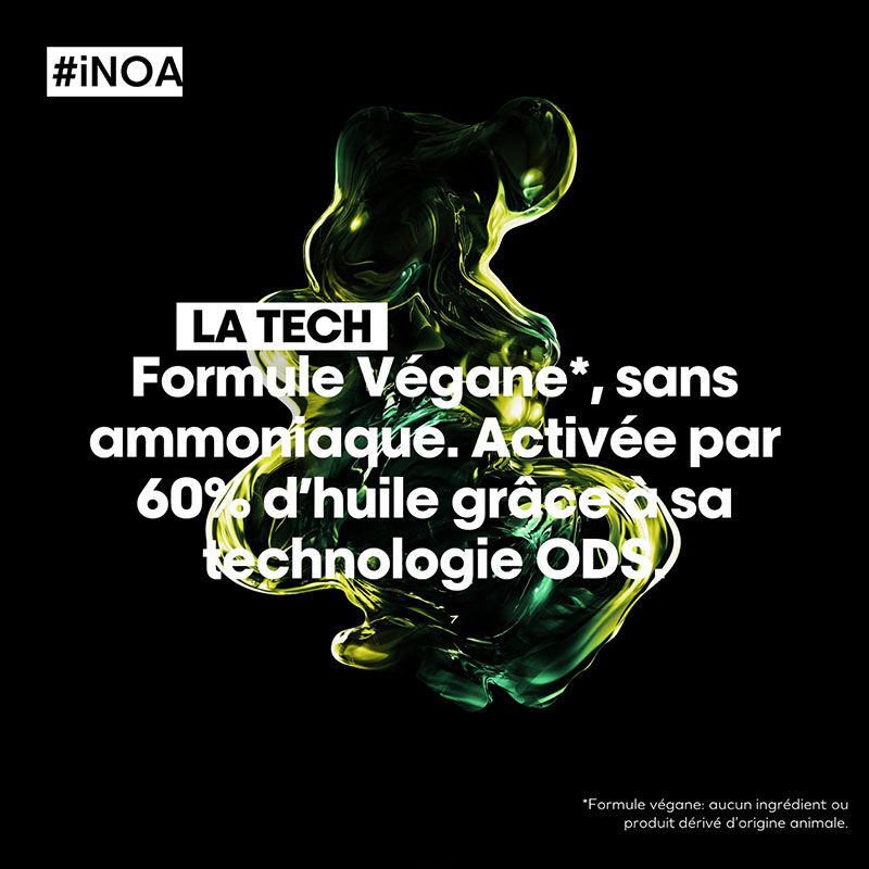 Coloration sans ammoniaque Inoa 4.26 châtain irisé rouge