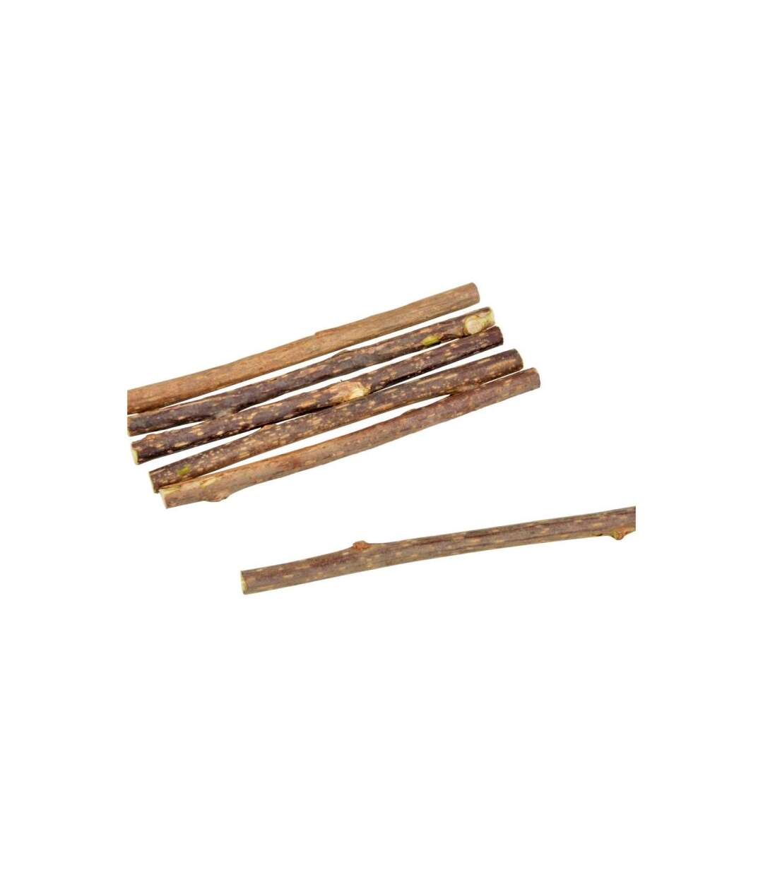 Paris Prix - Lot De 6 Bâtonnets à Mâcher matatabi 12cm Naturel