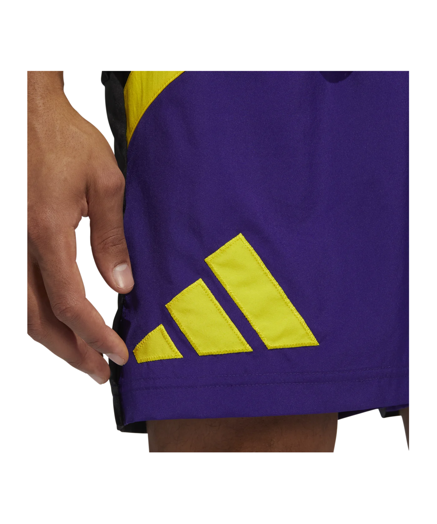 adidas Galaxy Short Schwarz Gelb