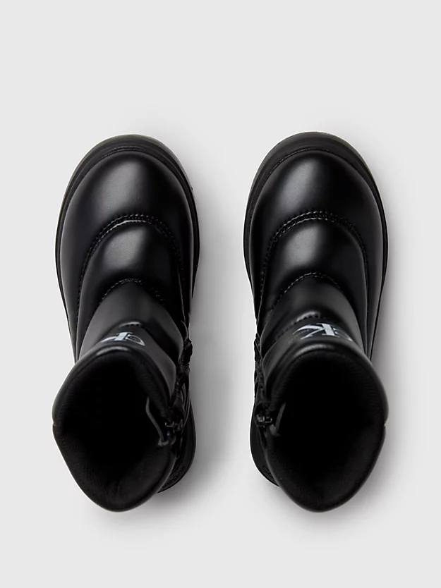 Botas acolchoadas infantis
