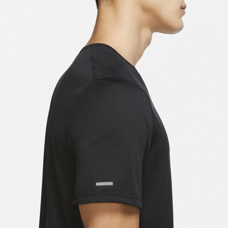Nike Dri-FIT Miler Wild Run T-shirt Sort