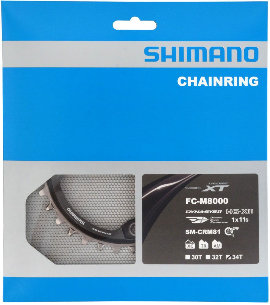 Shimano XT SM-CRM81 11-fach Kettenblatt für FC-M8000 34 Zähne kaufen | Bike-Discount