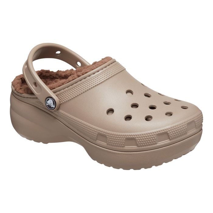 Crocs Classic Platform Lined Clog Instappers Dames