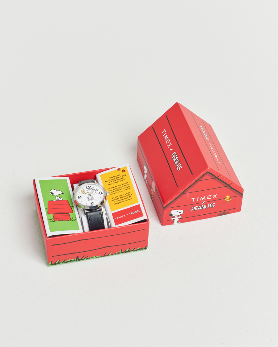 Timex Timex X Peanuts Marlin Quartz Snoopy 38mm White Dial