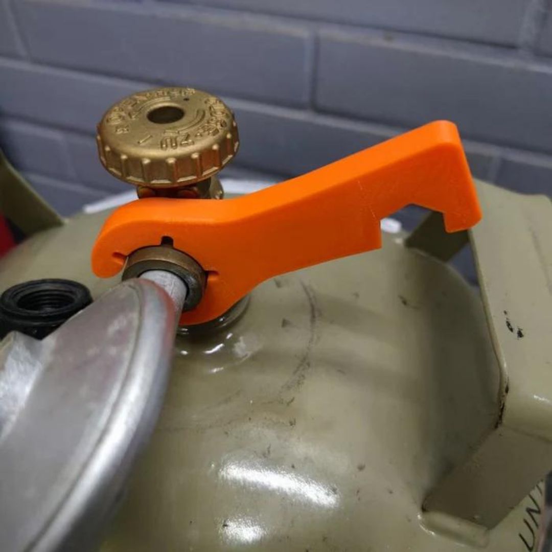 Campline 2 in 1 gasflessleutel met magneet