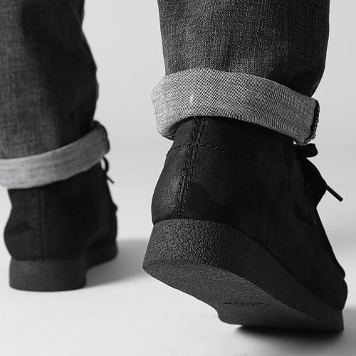 Chaussures Wallabee Evo Black Interest