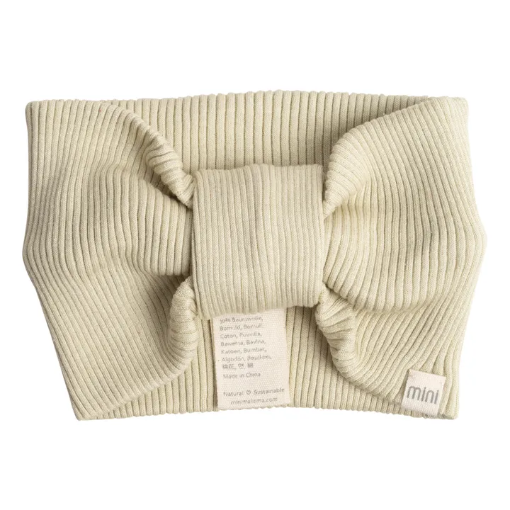 Minimalisma Headband en Soie Bi | Sable