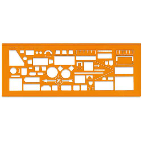 MINERVA Architekturschablone N° 9