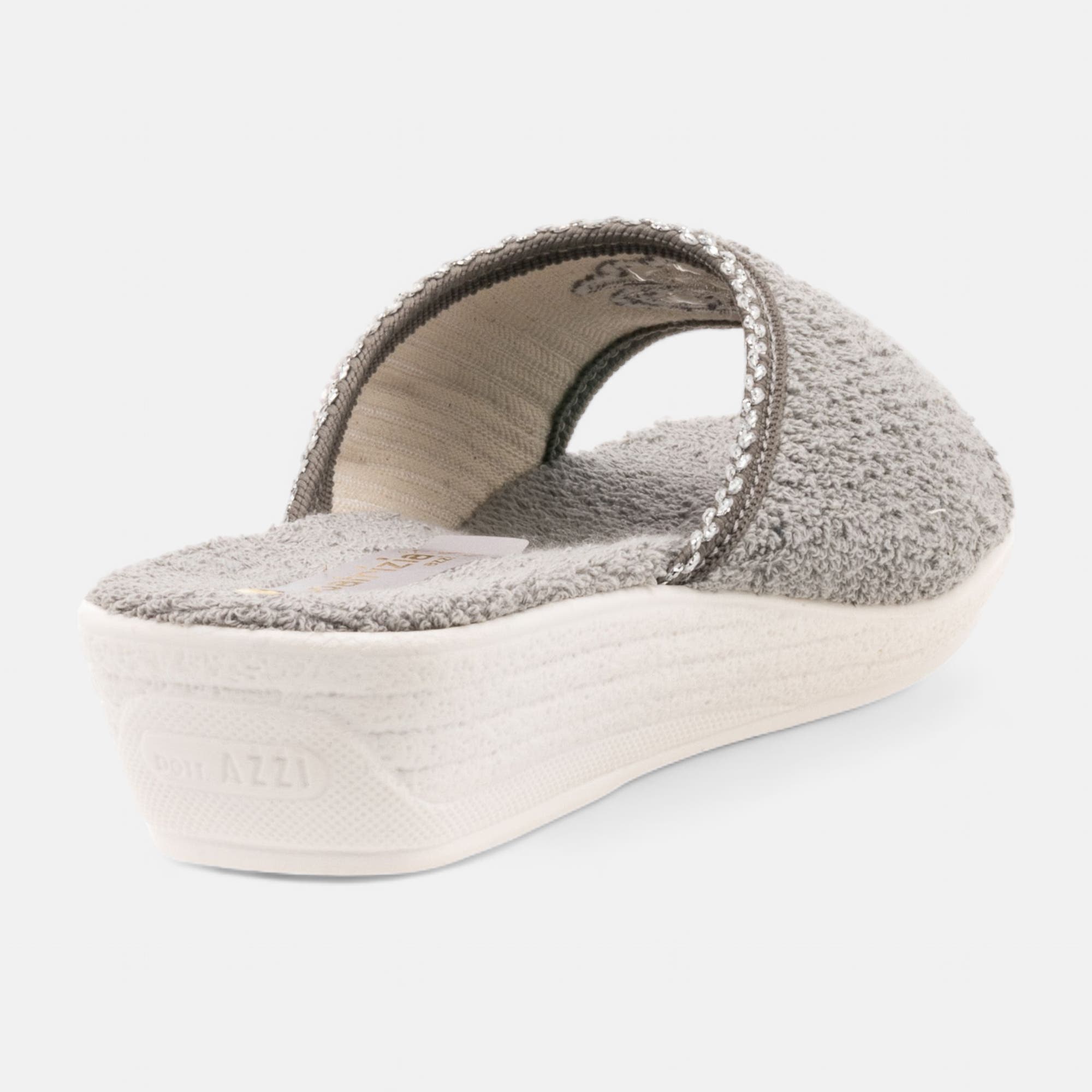Pantoufles mules Femme gris