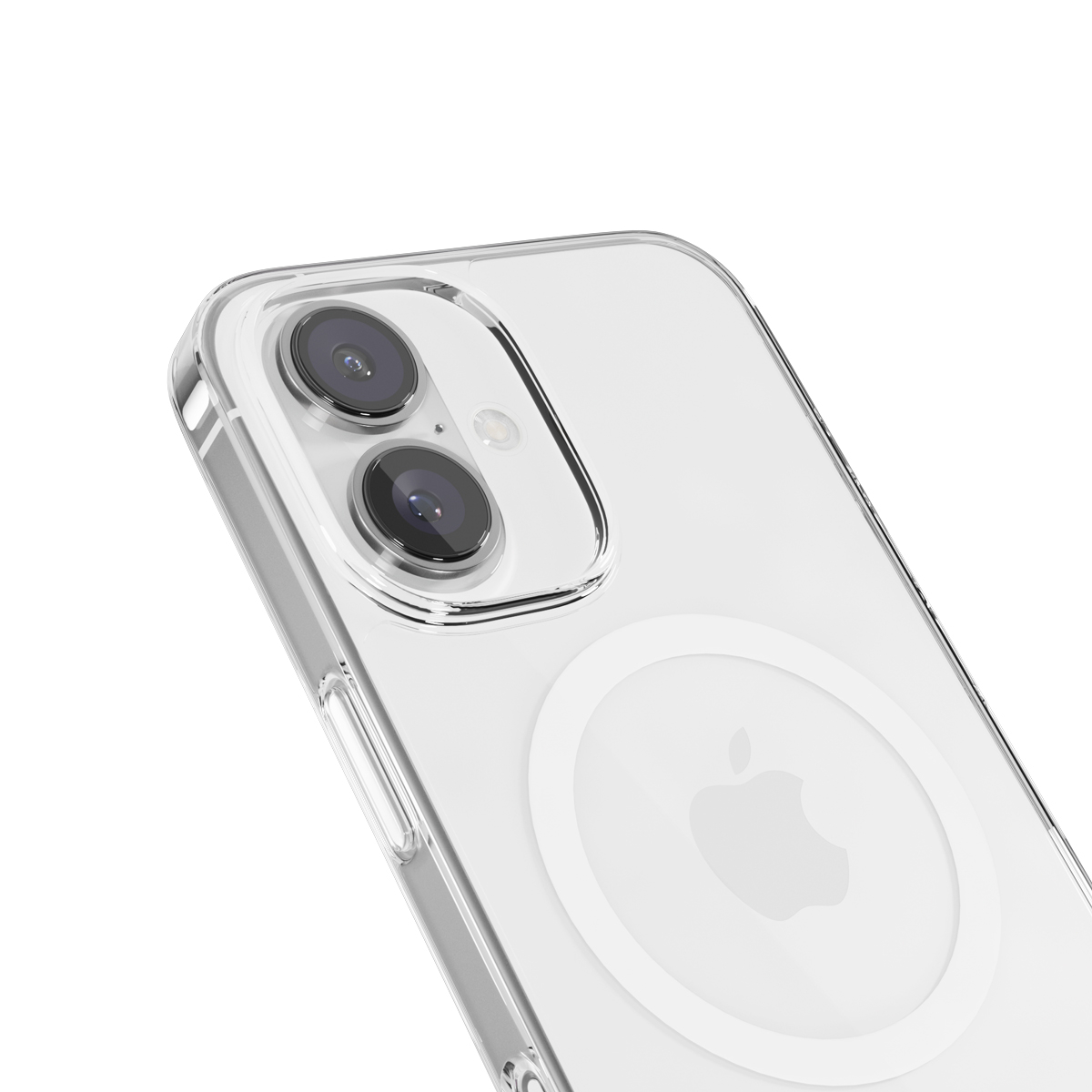 iPhone 16 Mag  Hero Case Pro MagSafe Hybrid Hülle TPU Bumper (90810101300001) - Schwarz / Transparent