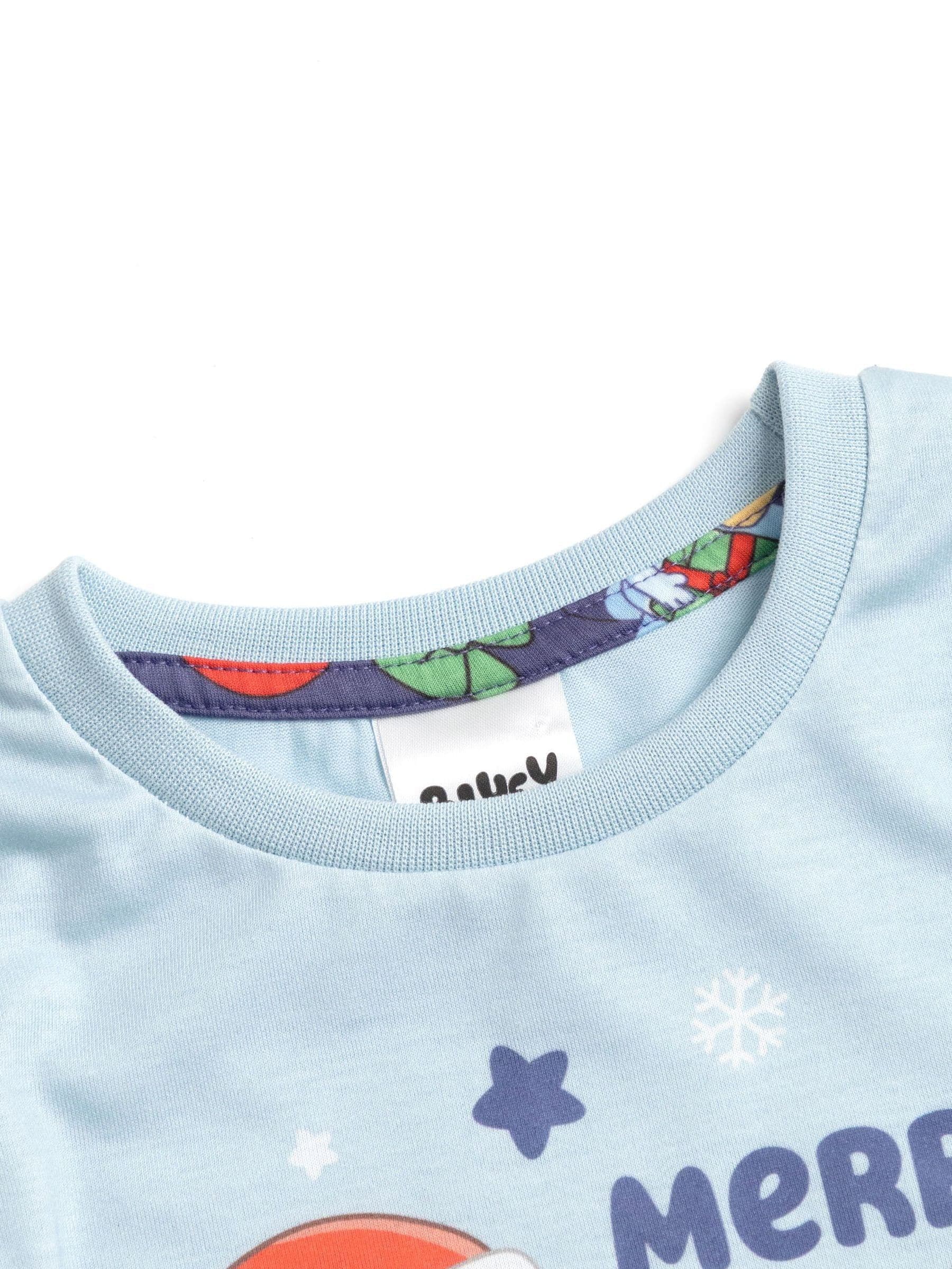 Vanilla Underground Bluey Christmas Long Sleeve Long Leg Pyjamas Set