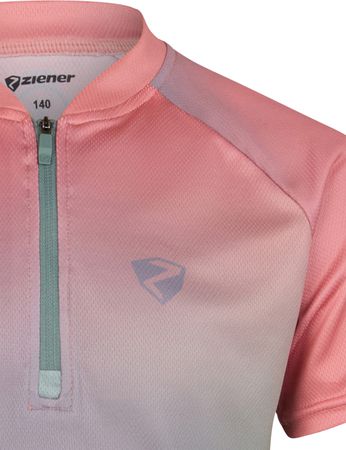 NESTEL Kinder-Kurzarmtrikot  deep mauve  140