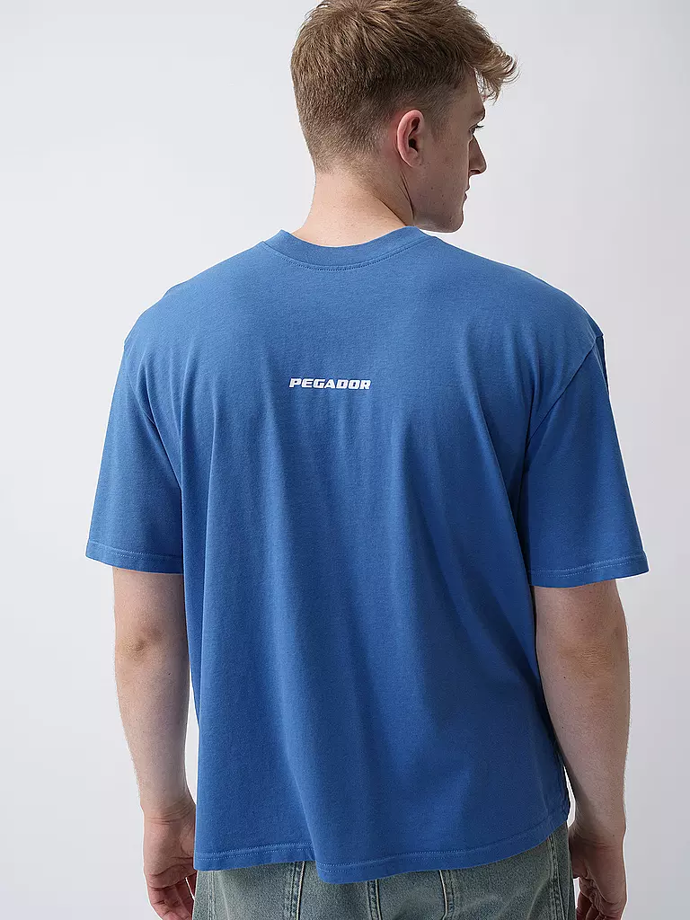 PEGADOR T-Shirt  blau