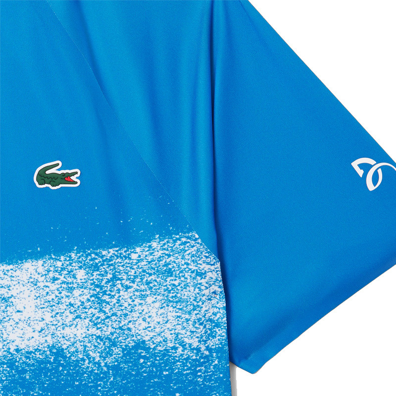 Polo Lacoste x Novak Djokovic Open d'Australie 2025 bleu