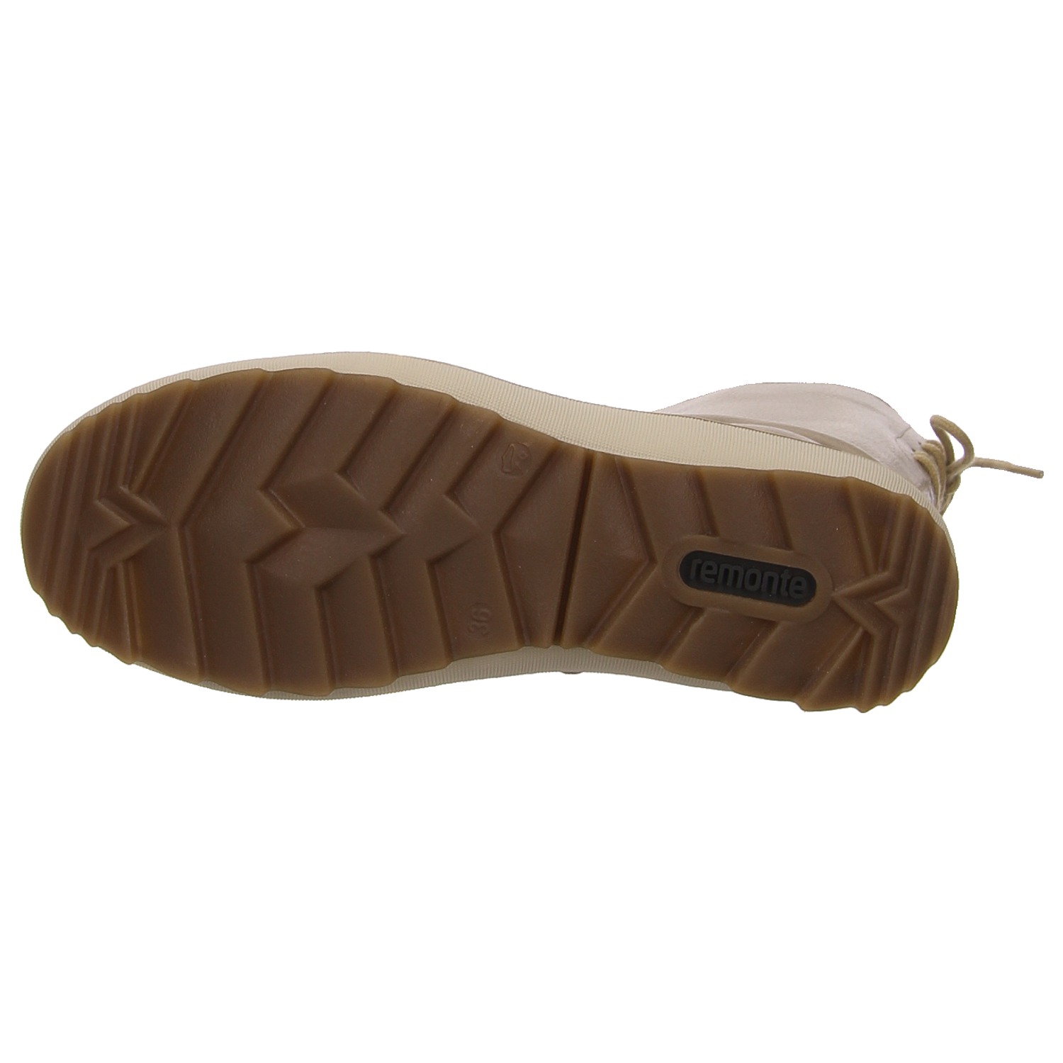Remonte Stiefel hellbeige weiss/weiss kombi