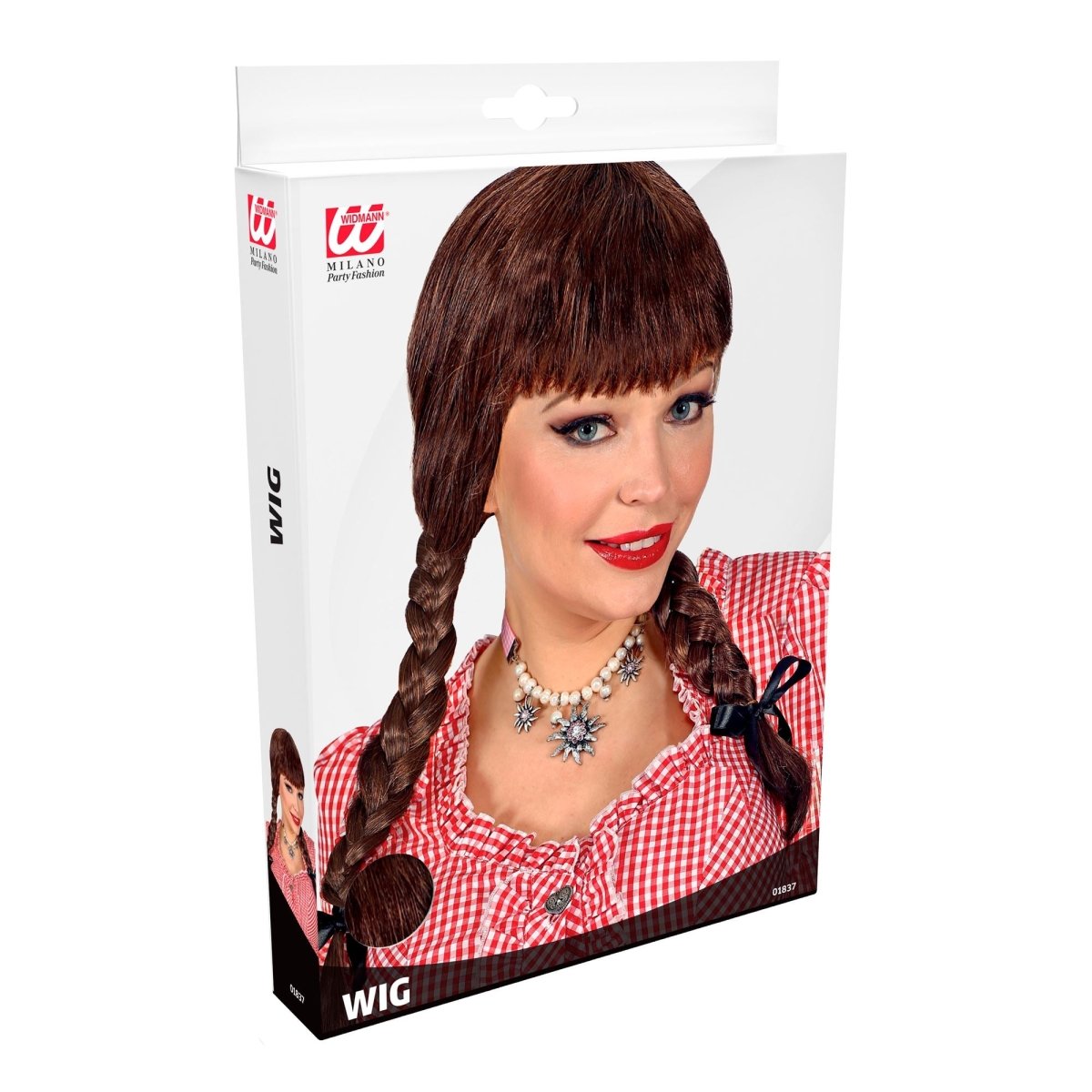 Oktoberfest Pruik Bruin
