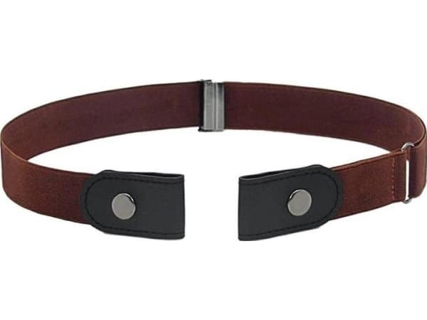 Aptel ELASTISK BELTE FOR DAME 60 til 100 cm ECO LEATHER brun BQ53D