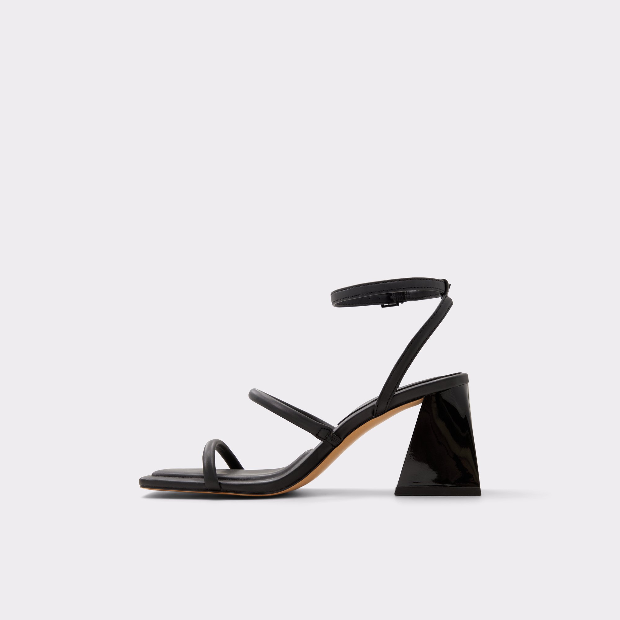 Miran Black Women Strappy Sandals