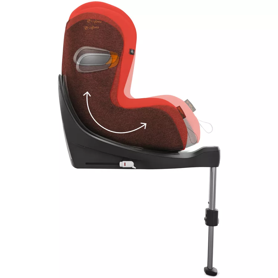 cybex PLATINUM Kindersitz Sirona Zi i-Size Plus Deep Black